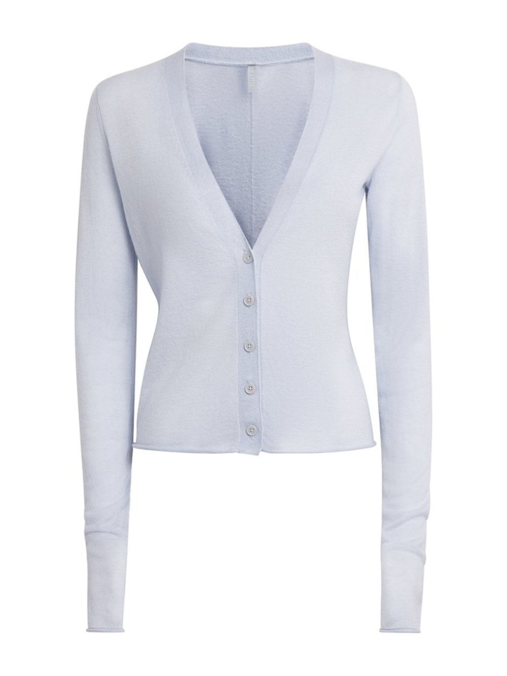 Sheer cashmere cardigan skims